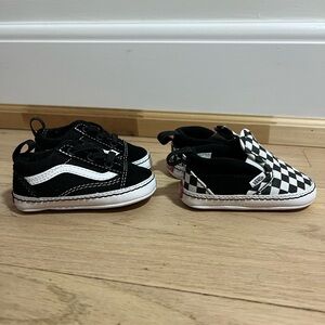 Vans infant crib shoes